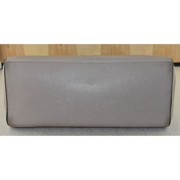 Kate Spade Womens Allyn Chester Street Satchel Leather Handbag Beige/Black Purse - Picture 12 of 16